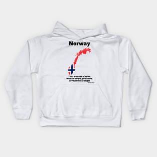 Slartibartfast - Norway Kids Hoodie